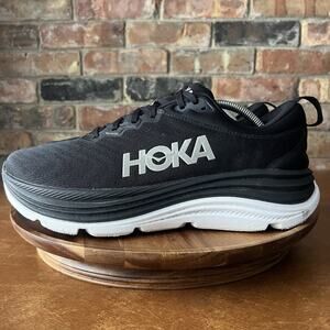 Hoka One One Gaviota 5 Road Black Road Running Shoes Sneakers Men's 11.5